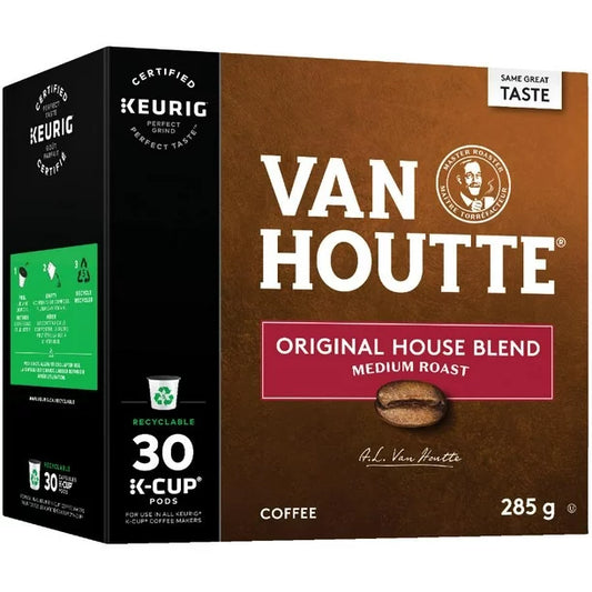 Van Houtte Original House Blend Medium Roast Coffee Pods (30 Count)